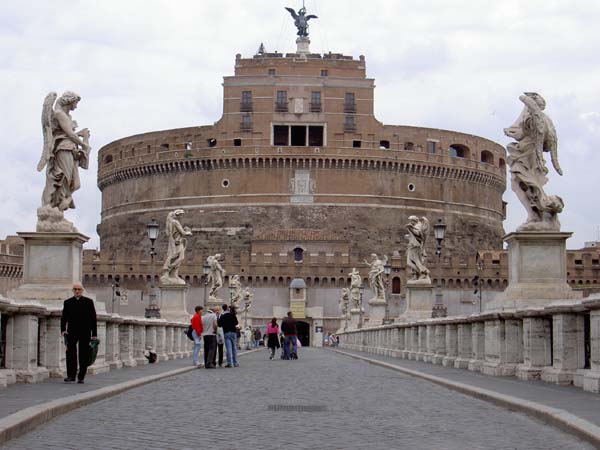 4120_Rome_Ponte S Angelo_Castel S Angelo